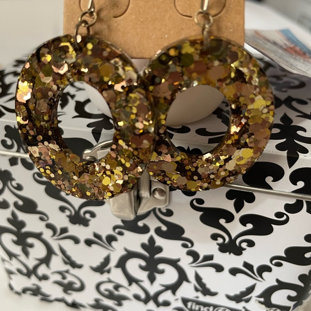 Acrylic Earrings handmade